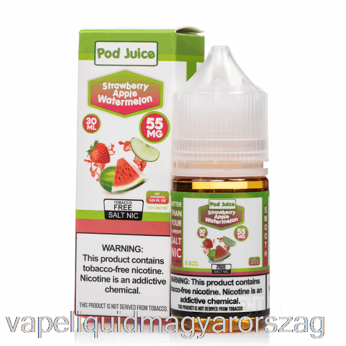 Eper Alma Görögdinnye - Hüvelylé - 30 Ml 35 Mg-os Vape Pen